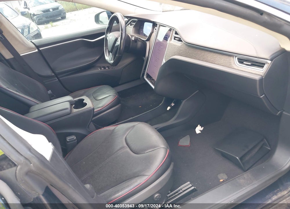 2014 TESLA MODEL S P85 VIN: 5YJSA1H19EFP56783