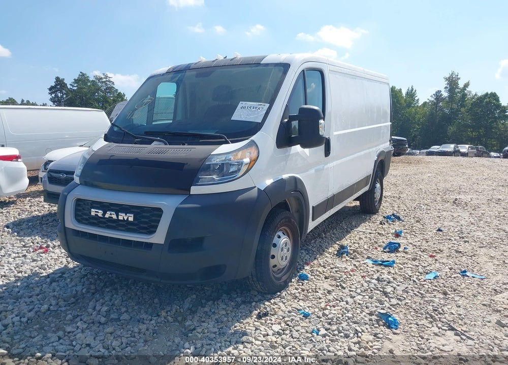 2020 RAM PROMASTER 1500 LOW ROOF 136 WB VIN: 3C6TRVAG8LE111474
