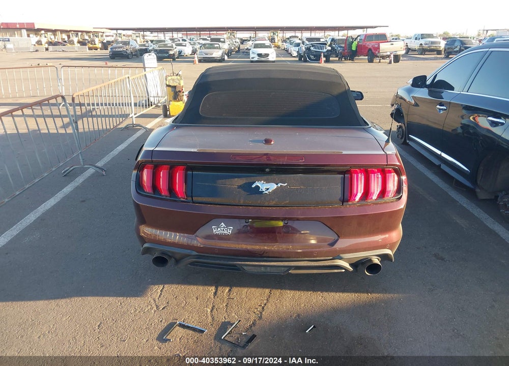 2018 FORD MUSTANG ECOBOOST VIN: 1FATP8UH3J5166014