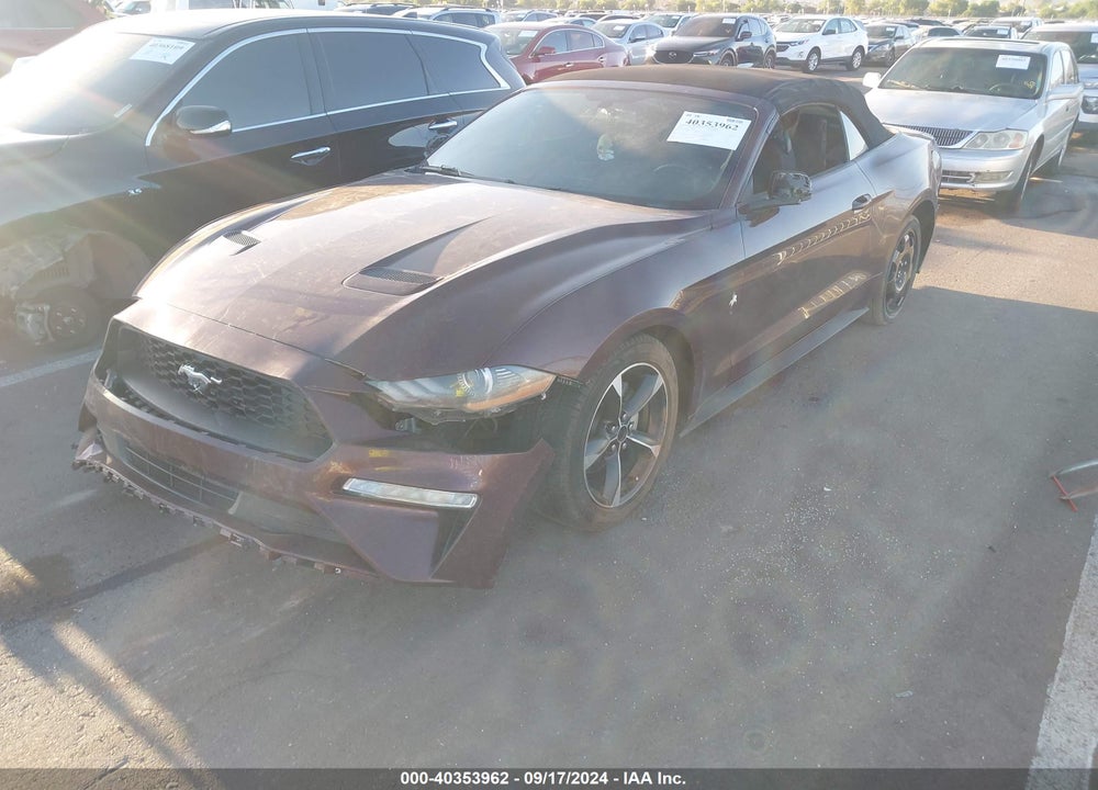 2018 FORD MUSTANG ECOBOOST VIN: 1FATP8UH3J5166014