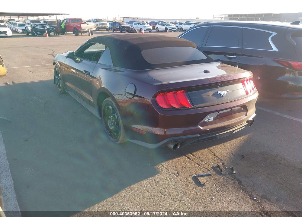 2018 FORD MUSTANG ECOBOOST VIN: 1FATP8UH3J5166014