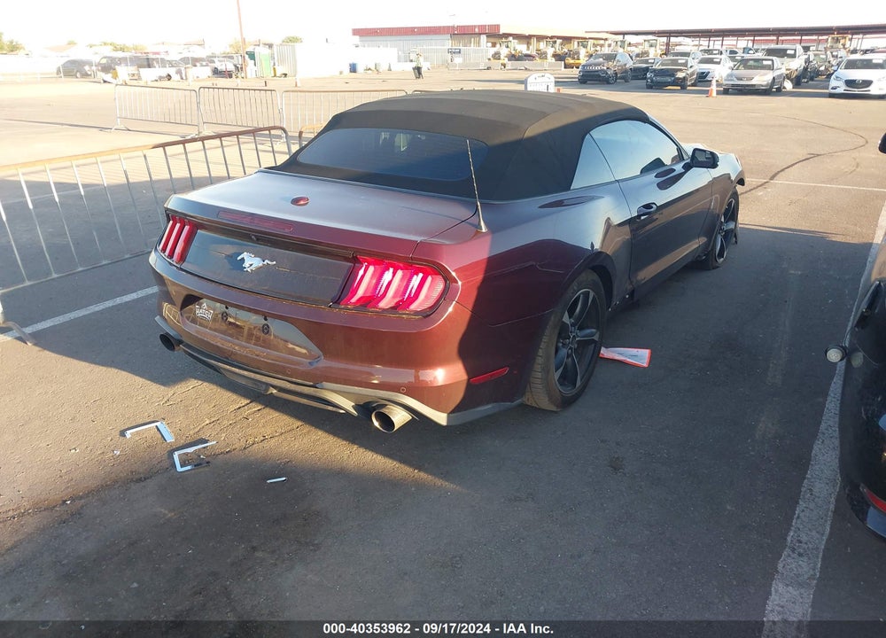 2018 FORD MUSTANG ECOBOOST VIN: 1FATP8UH3J5166014