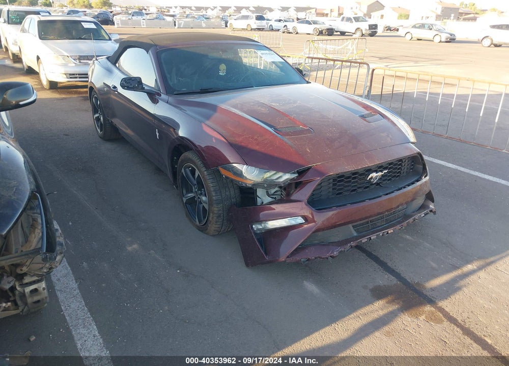 2018 FORD MUSTANG ECOBOOST VIN: 1FATP8UH3J5166014