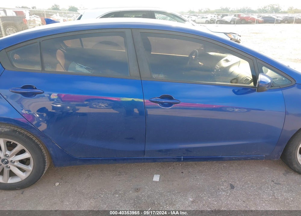 2017 KIA FORTE VIN: 3KPFL4A77HE129876