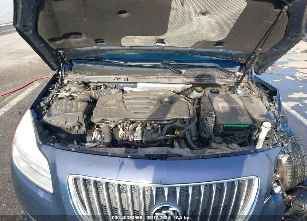 2011 BUICK REGAL CXL TURBO RUSSELSHEIM VIN: W04GV5EV7B1115557