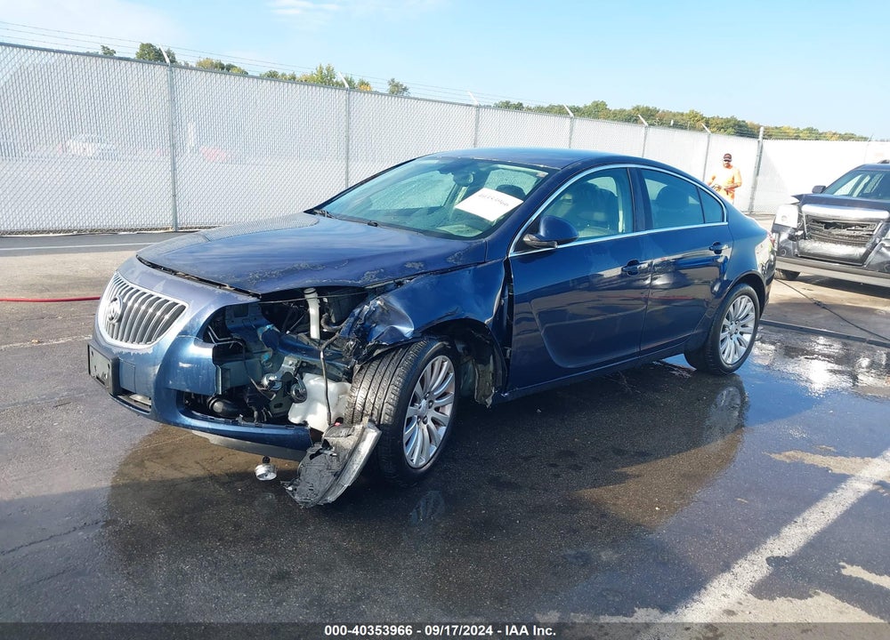 2011 BUICK REGAL CXL TURBO RUSSELSHEIM VIN: W04GV5EV7B1115557