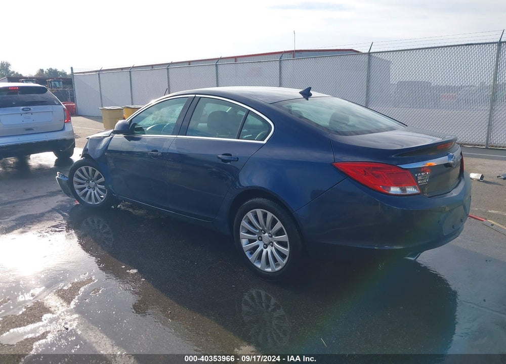 2011 BUICK REGAL CXL TURBO RUSSELSHEIM VIN: W04GV5EV7B1115557
