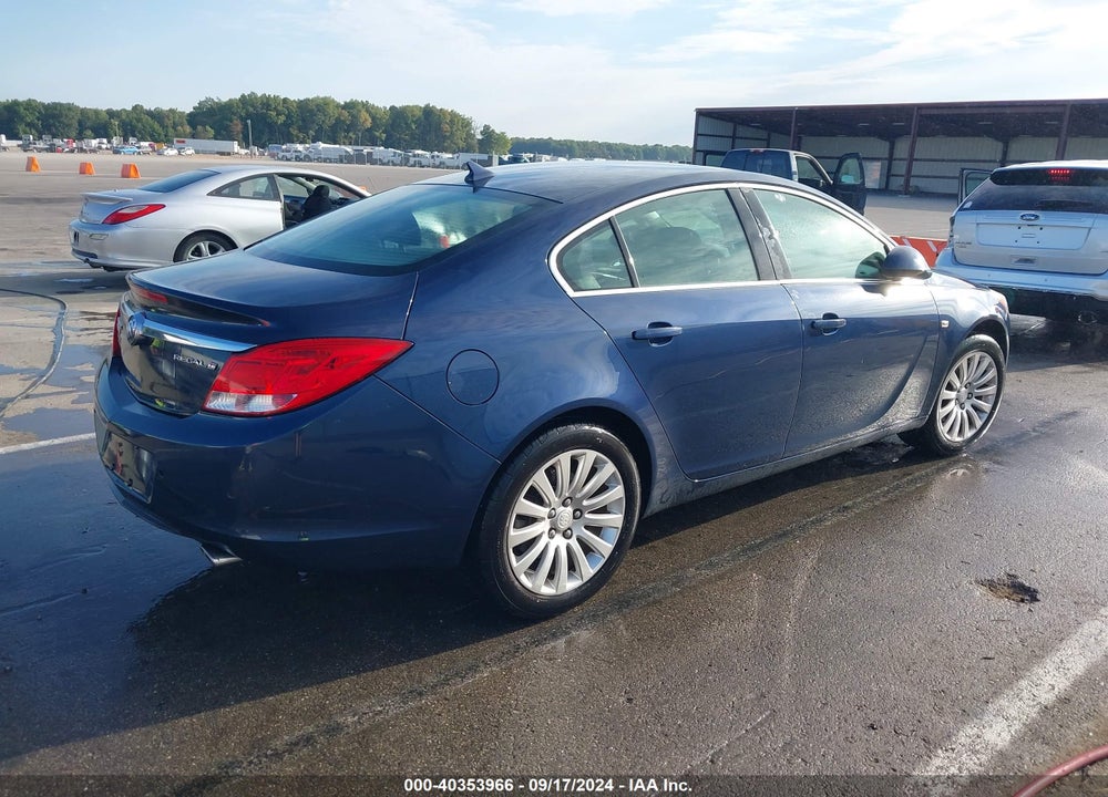 2011 BUICK REGAL CXL TURBO RUSSELSHEIM VIN: W04GV5EV7B1115557