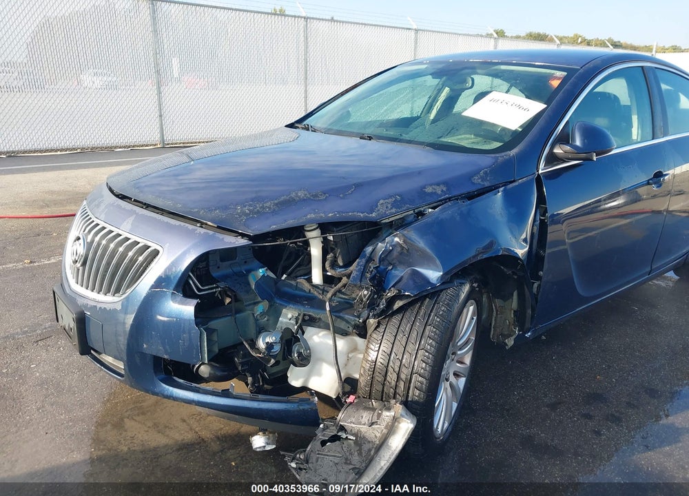 2011 BUICK REGAL CXL TURBO RUSSELSHEIM VIN: W04GV5EV7B1115557