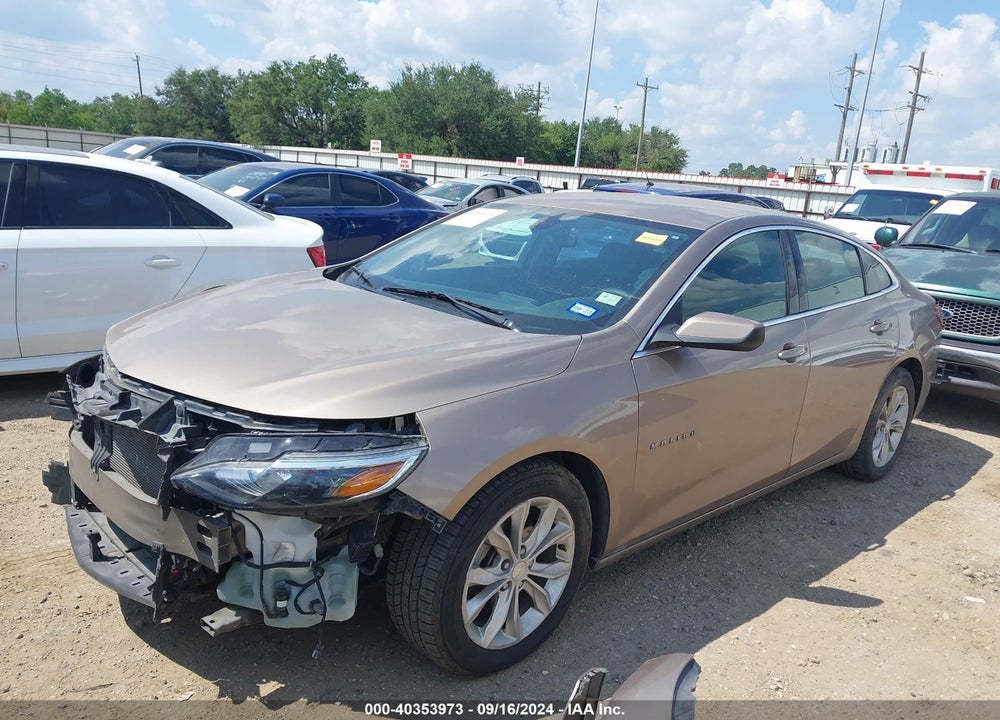2019 CHEVROLET MALIBU LT VIN: 1G1ZD5ST0KF120812
