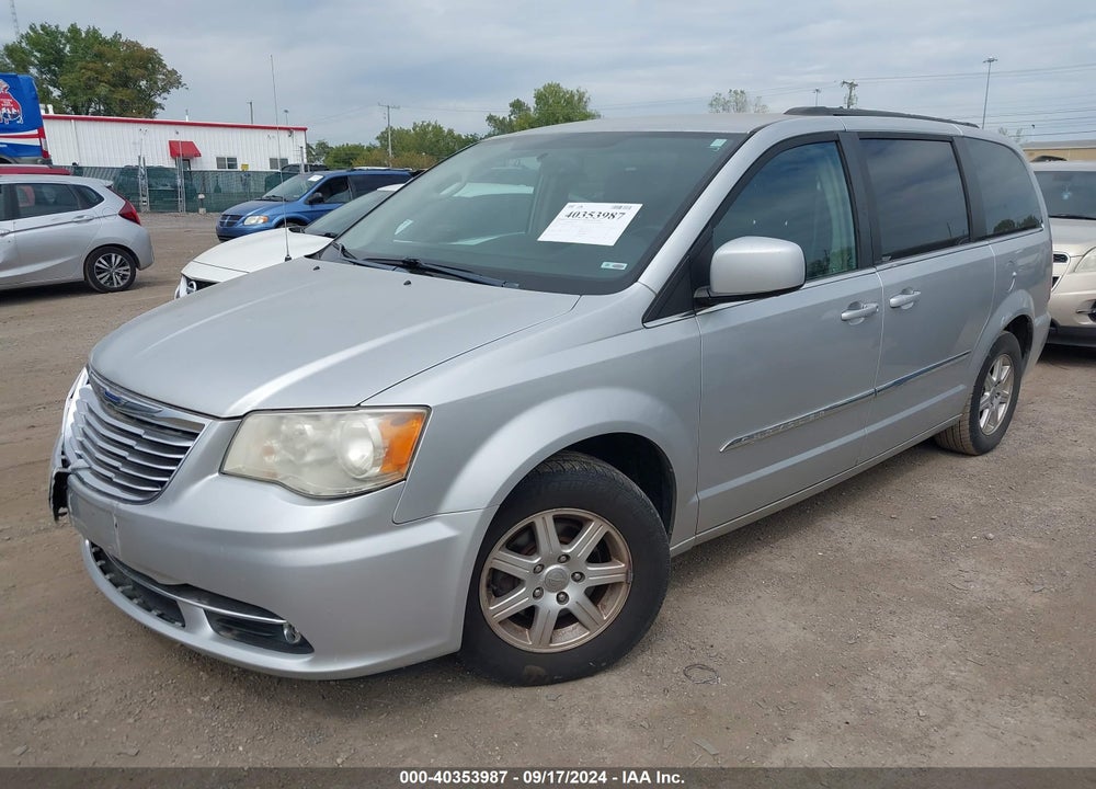 2012 CHRYSLER TOWN & COUNTRY TOURING VIN: 2C4RC1BG9CR126544