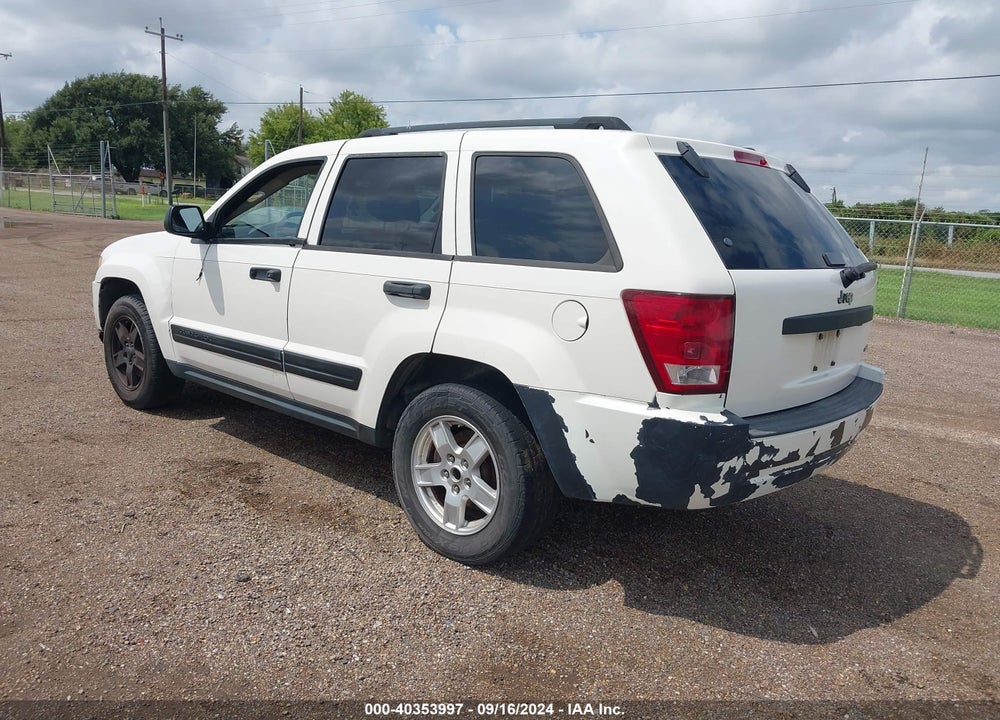 2005 JEEP GRAND CHEROKEE LAREDO VIN: 1J4GS48K05C590853
