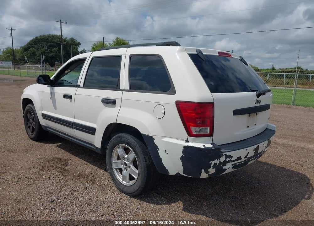 2005 JEEP GRAND CHEROKEE LAREDO VIN: 1J4GS48K05C590853