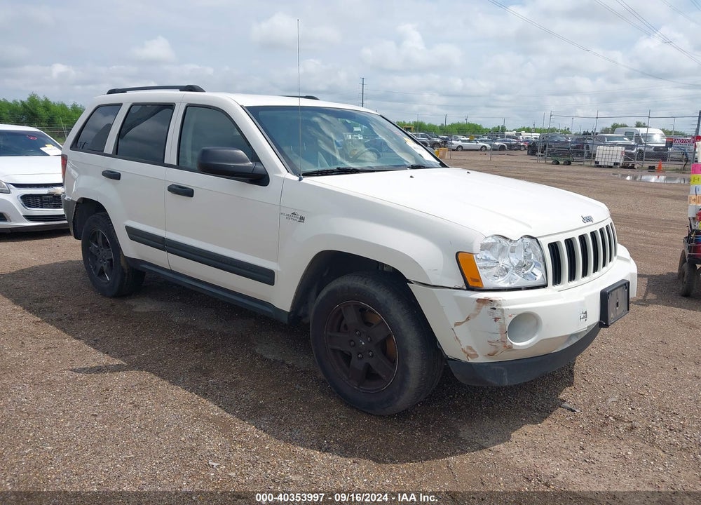 2005 JEEP GRAND CHEROKEE LAREDO VIN: 1J4GS48K05C590853