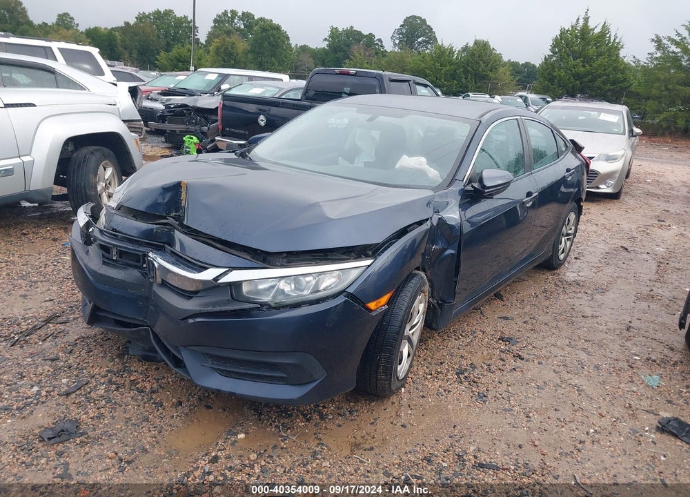 2016 HONDA CIVIC LX VIN: 19XFC2F57GE047902