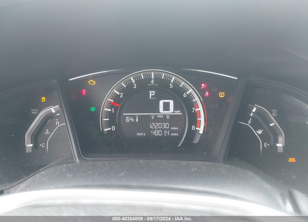 2016 HONDA CIVIC LX VIN: 19XFC2F57GE047902