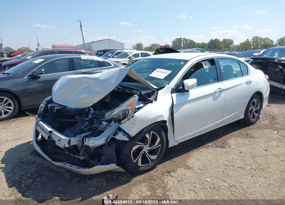 2017 HONDA ACCORD LX VIN: 1HGCR2F38HA242364