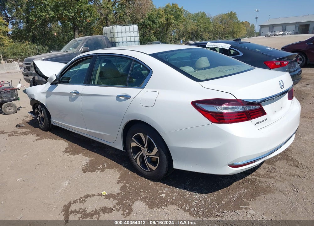 2017 HONDA ACCORD LX VIN: 1HGCR2F38HA242364