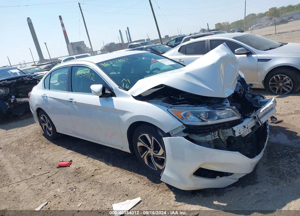 2017 HONDA ACCORD LX VIN: 1HGCR2F38HA242364