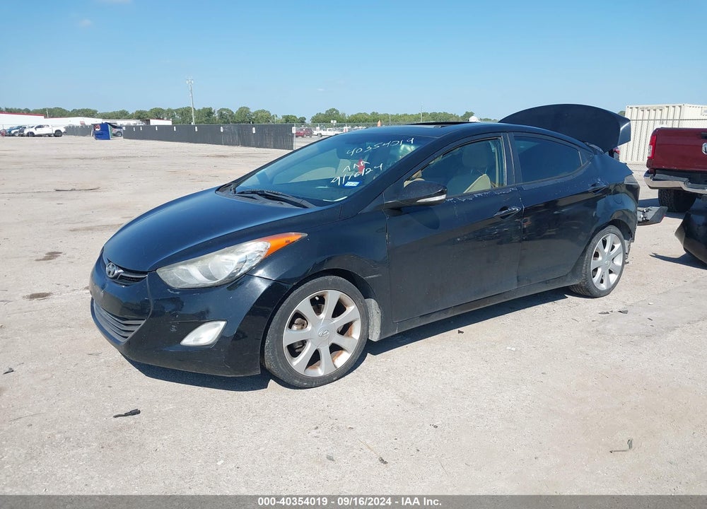2013 HYUNDAI ELANTRA LIMITED VIN: 5NPDH4AE5DH232226