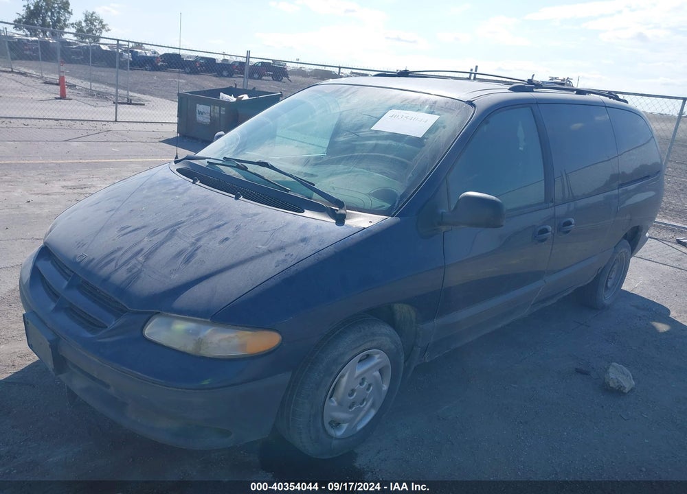 2000 DODGE GRAND CARAVAN SE VIN: 1B4GP44GXYB774956
