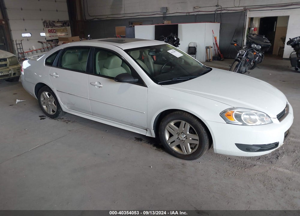 2011 CHEVROLET IMPALA LT VIN: 2G1WG5EK1B1288737