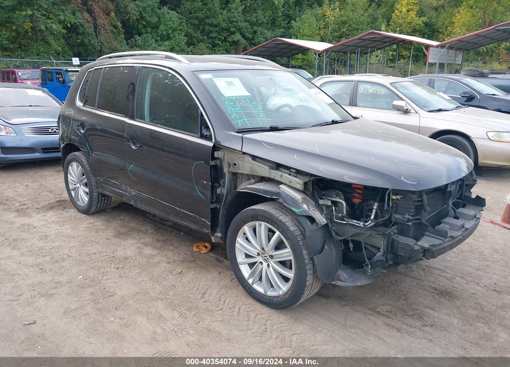 2015 VOLKSWAGEN TIGUAN SEL VIN: WVGAV7AX8FW604522
