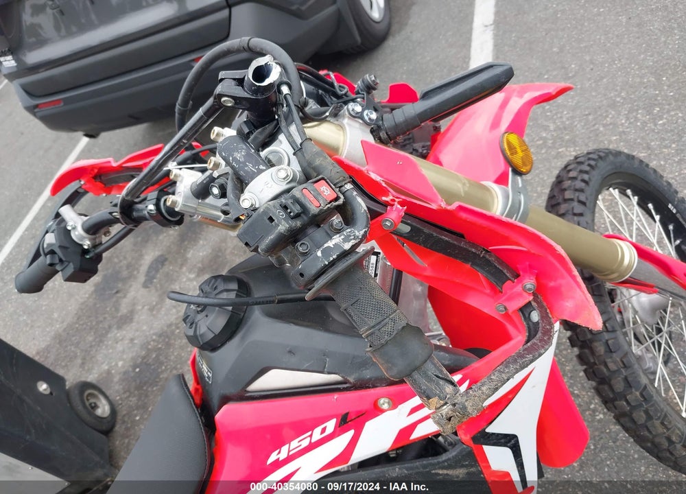 2019 HONDA CRF450 L VIN: JH2PD1115KK000588