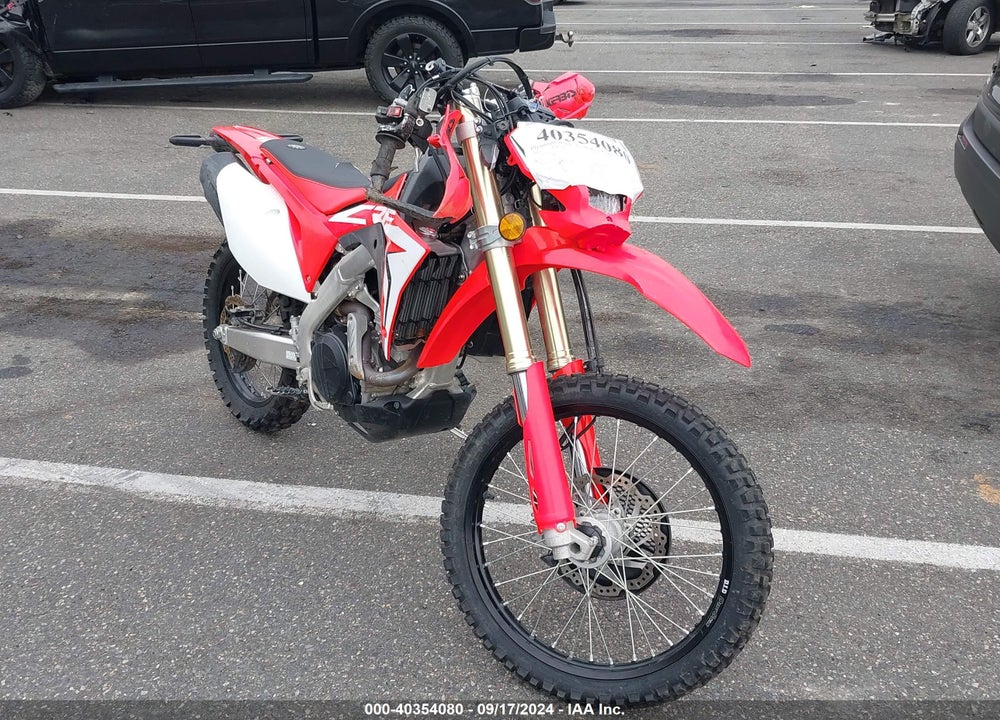 2019 HONDA CRF450 L VIN: JH2PD1115KK000588
