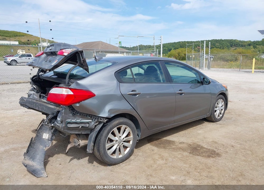 2016 KIA FORTE LX VIN: KNAFX4A69G5541705