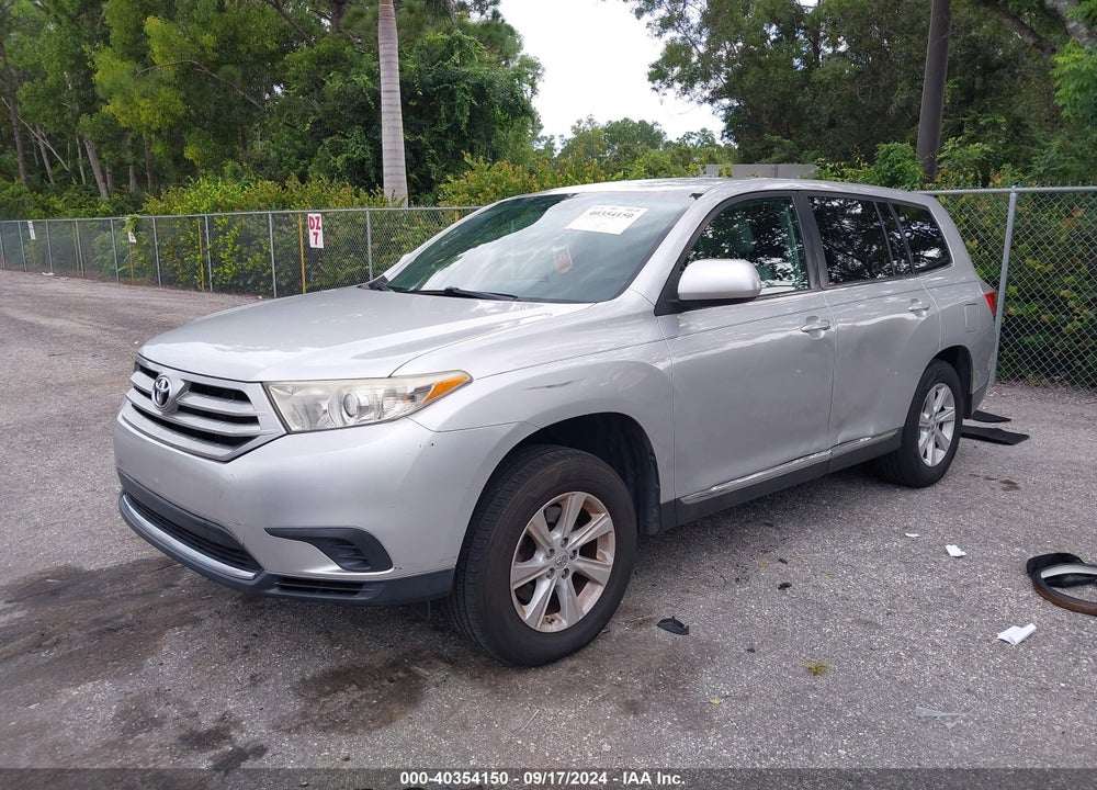 2013 TOYOTA HIGHLANDER VIN: 5TDZA3EH3DS038605