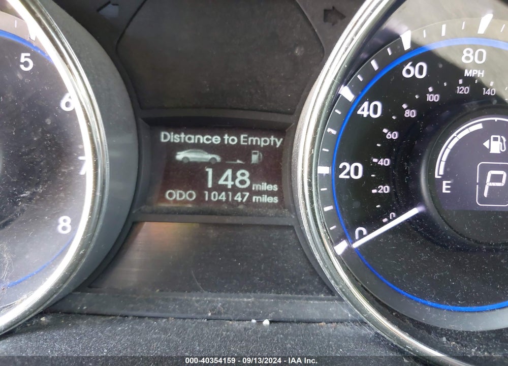 2012 HYUNDAI SONATA GLS VIN: 5NPEB4AC9CH436594