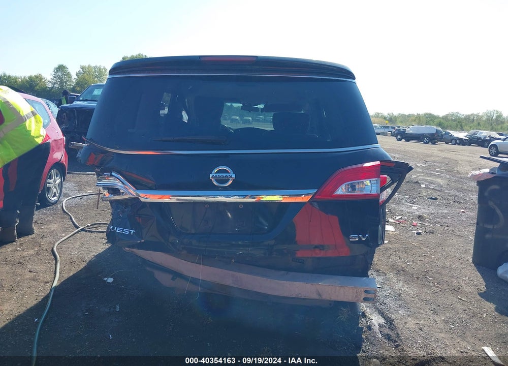 2014 NISSAN QUEST SV VIN: JN8AE2KP3E9100063