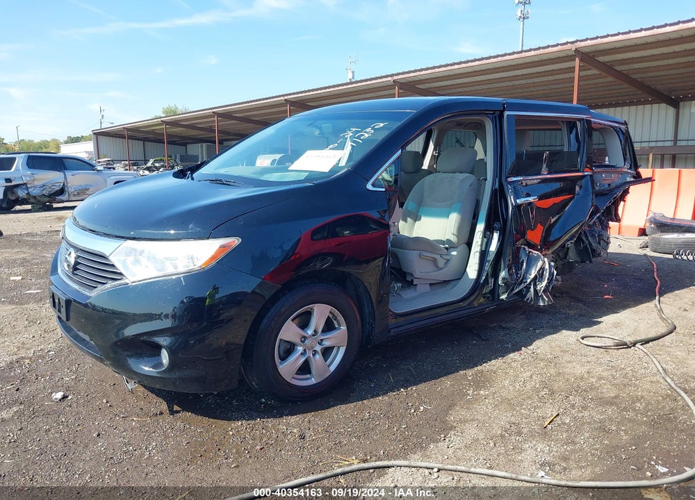 2014 NISSAN QUEST SV VIN: JN8AE2KP3E9100063