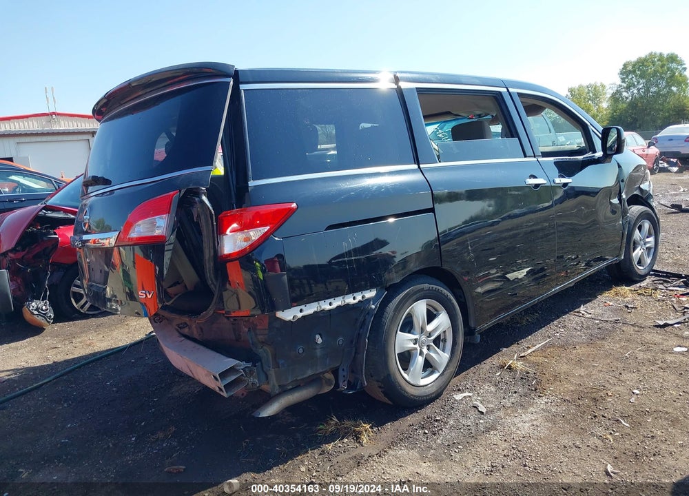 2014 NISSAN QUEST SV VIN: JN8AE2KP3E9100063