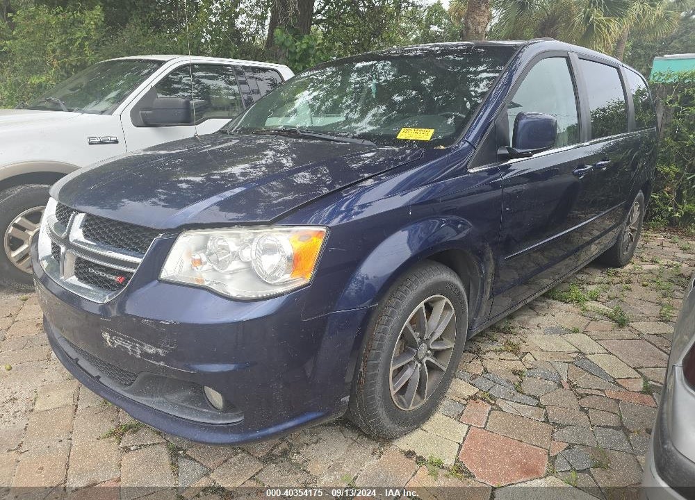 2017 DODGE GRAND CARAVAN VIN: 2C4RDGCG8HR638944