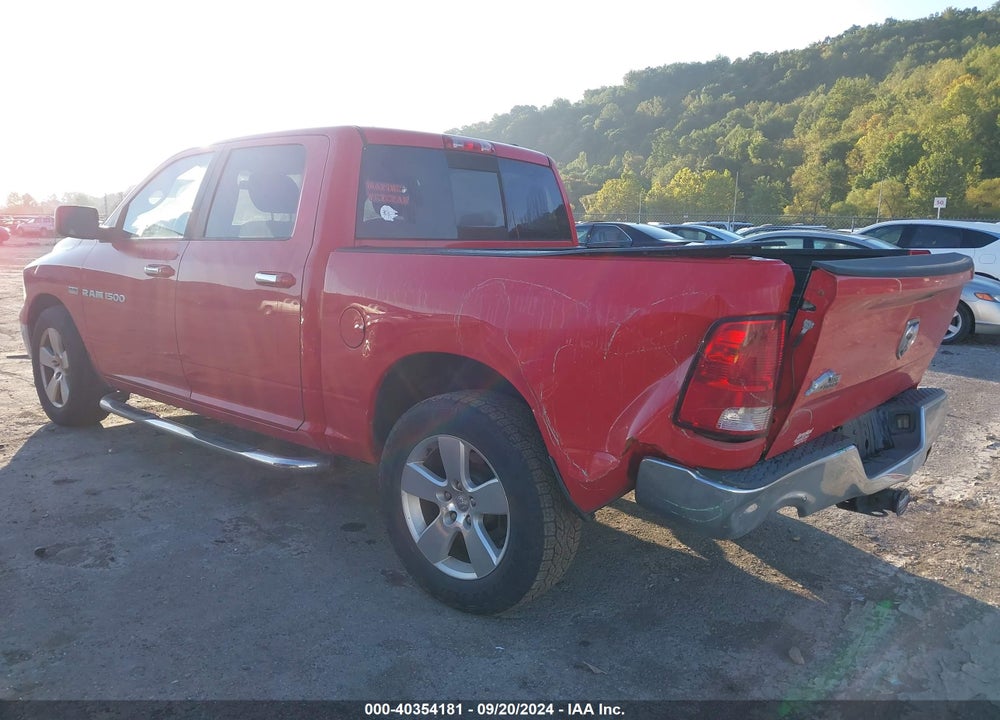 2012 RAM 1500 SLT VIN: 1C6RD6LT1CS252408