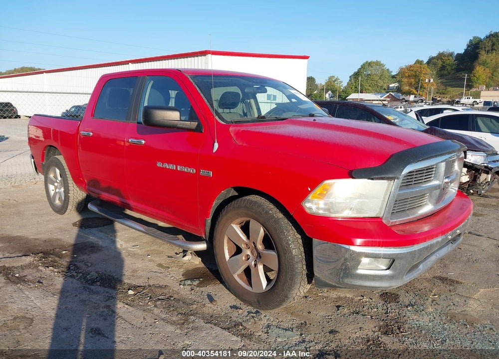 2012 RAM 1500 SLT VIN: 1C6RD6LT1CS252408