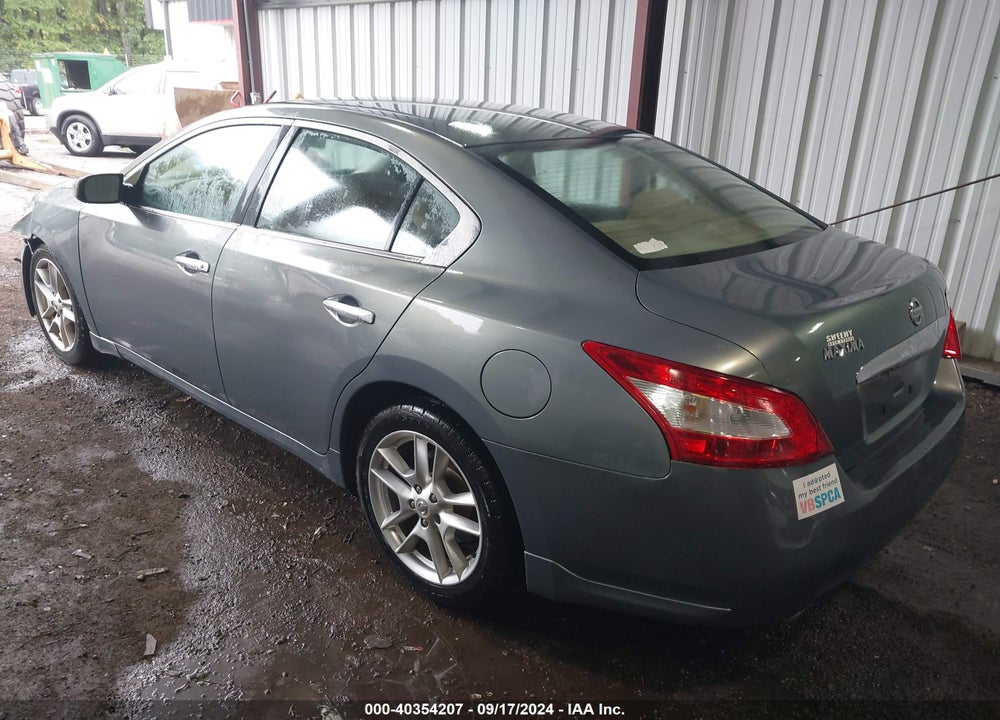 2009 NISSAN MAXIMA 3.5 S VIN: 1N4AA51E89C816948