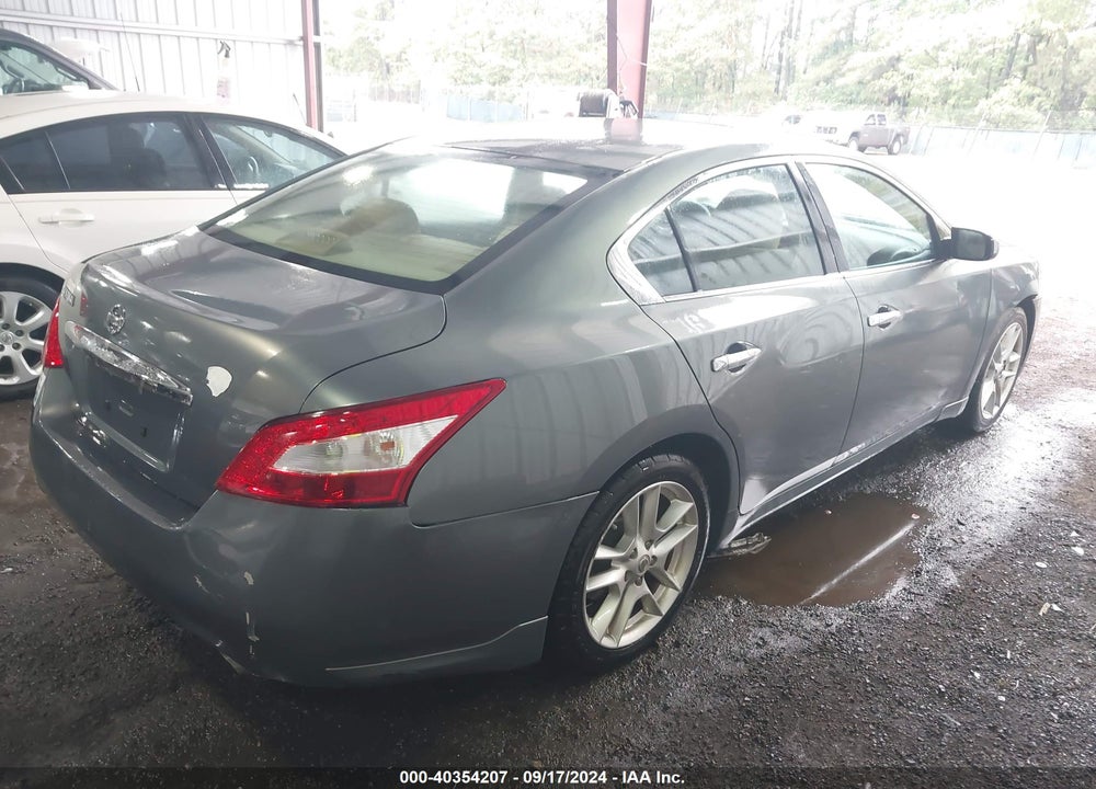 2009 NISSAN MAXIMA 3.5 S VIN: 1N4AA51E89C816948