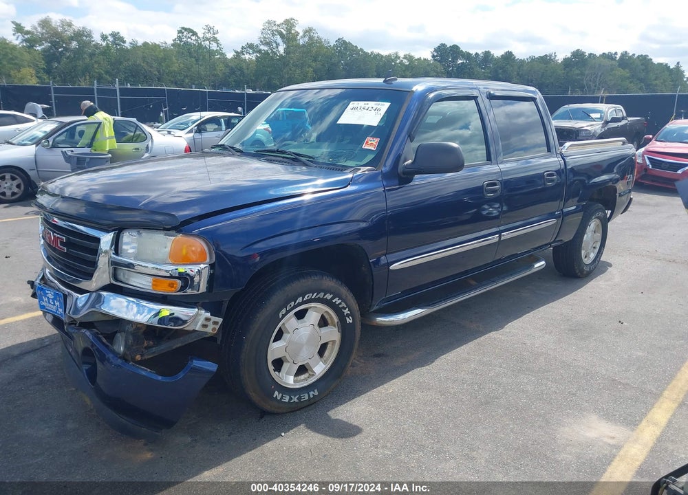 2006 GMC SIERRA 1500 SLT VIN: 2GTEK13T661191867