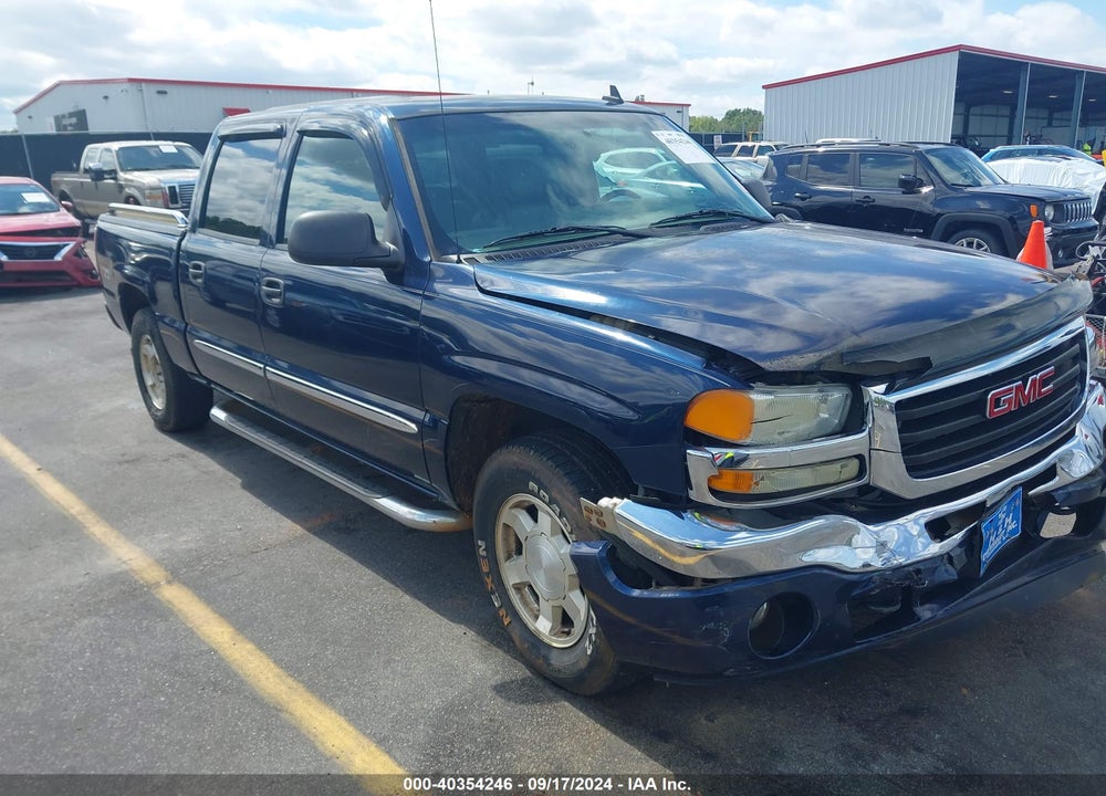 2006 GMC SIERRA 1500 SLT VIN: 2GTEK13T661191867