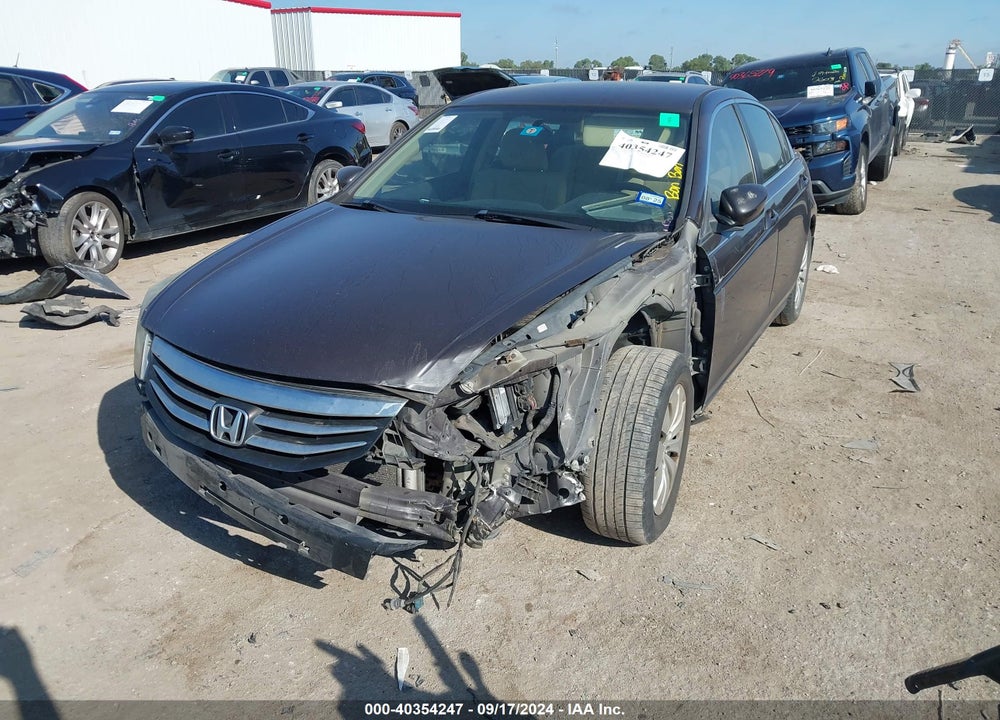 2012 HONDA ACCORD 2.4 LX VIN: 1HGCP2F37CA072755