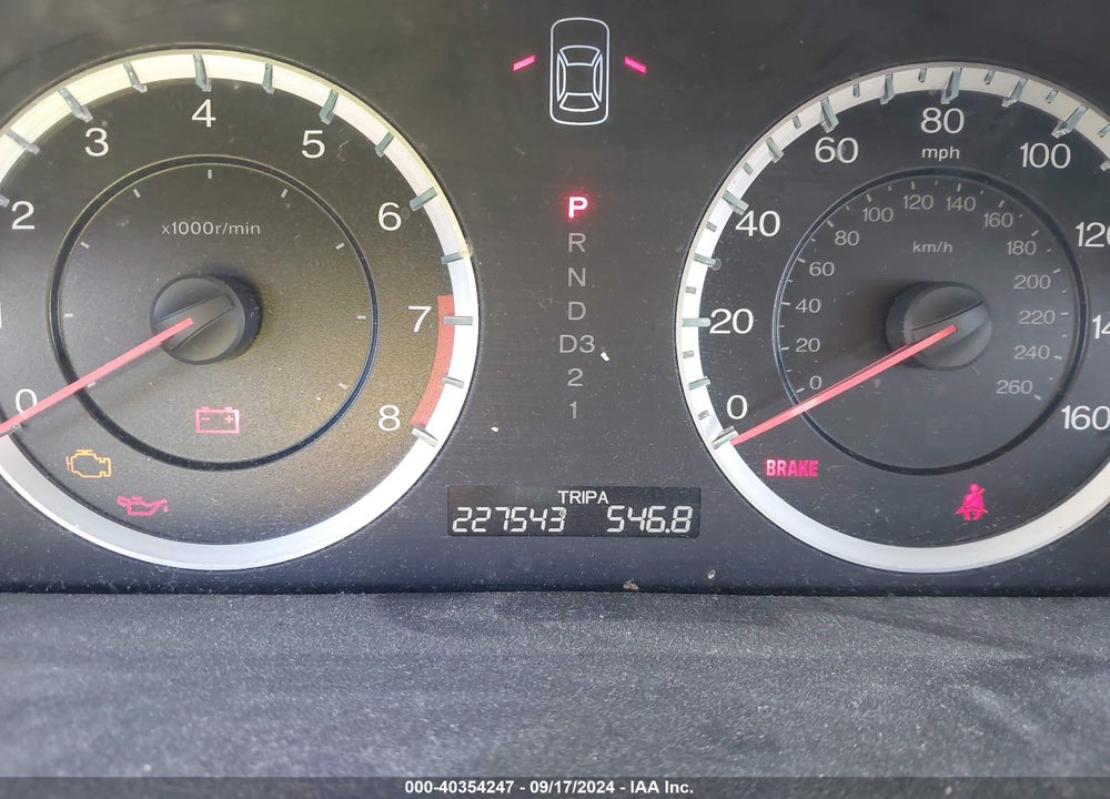2012 HONDA ACCORD 2.4 LX VIN: 1HGCP2F37CA072755