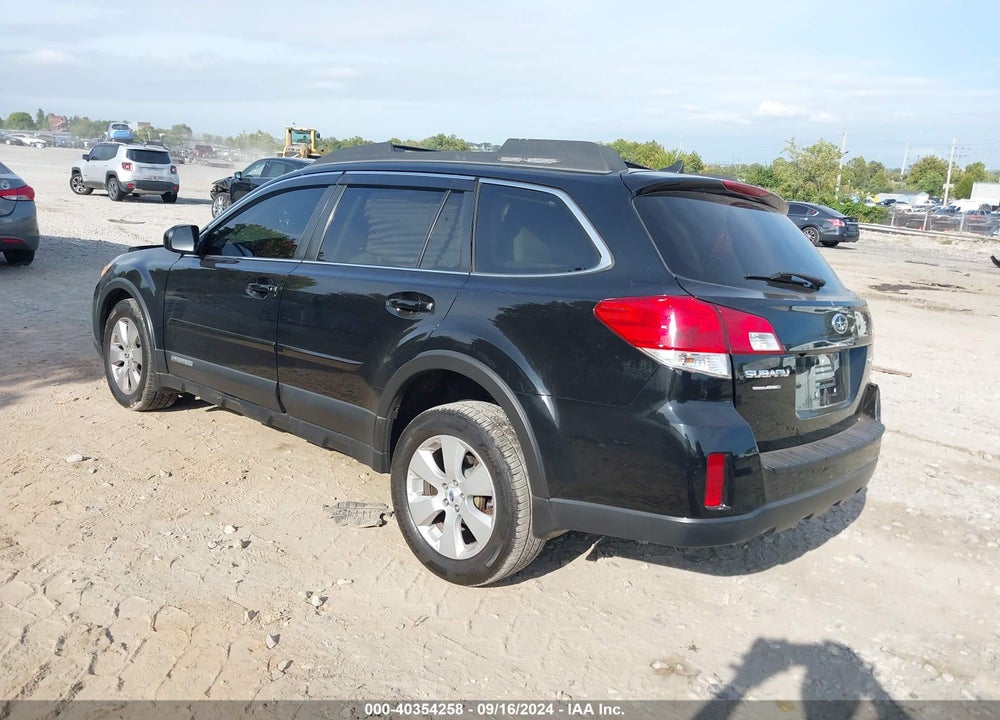 2012 SUBARU OUTBACK VIN: 4S4BRBKC3C3289939