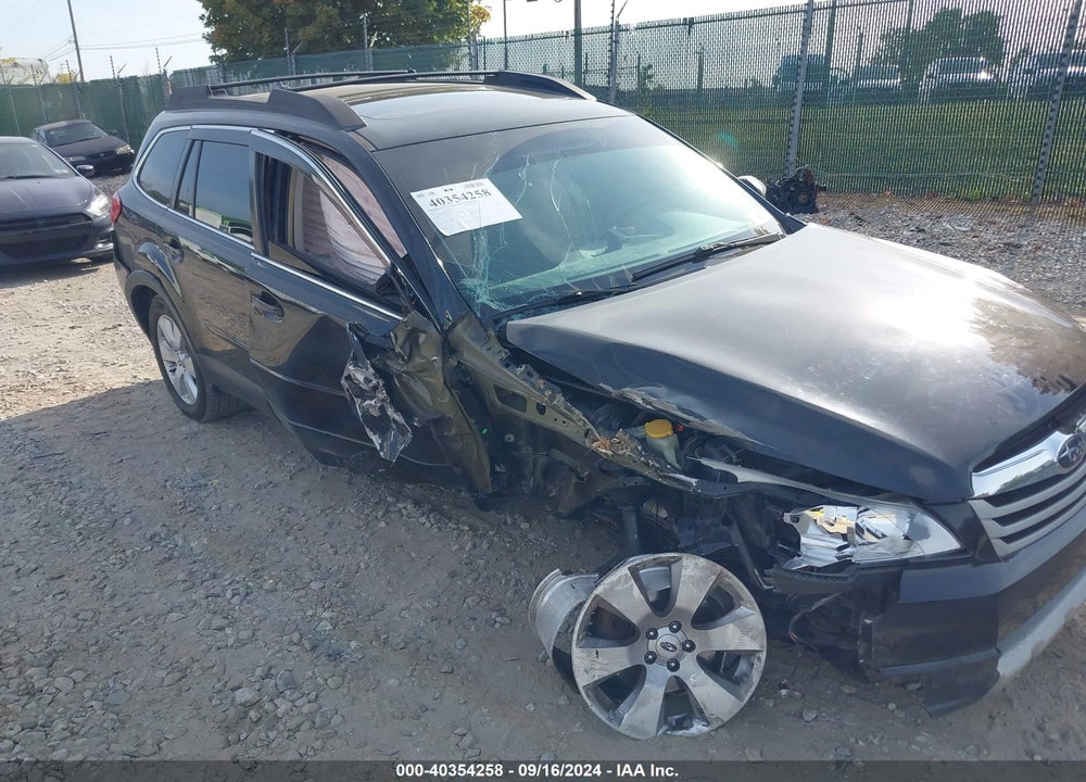 2012 SUBARU OUTBACK VIN: 4S4BRBKC3C3289939