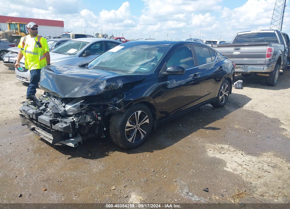 2020 NISSAN SENTRA SV XTRONIC CVT VIN: 3N1AB8CV9LY216527