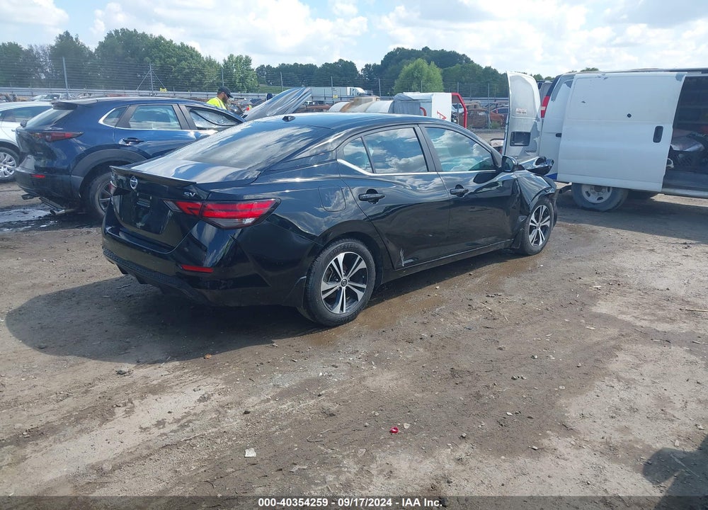 2020 NISSAN SENTRA SV XTRONIC CVT VIN: 3N1AB8CV9LY216527