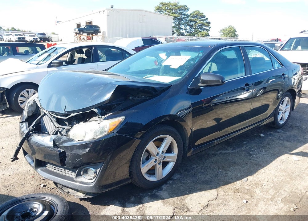 2012 TOYOTA CAMRY SE VIN: 4T1BF1FK5CU606554
