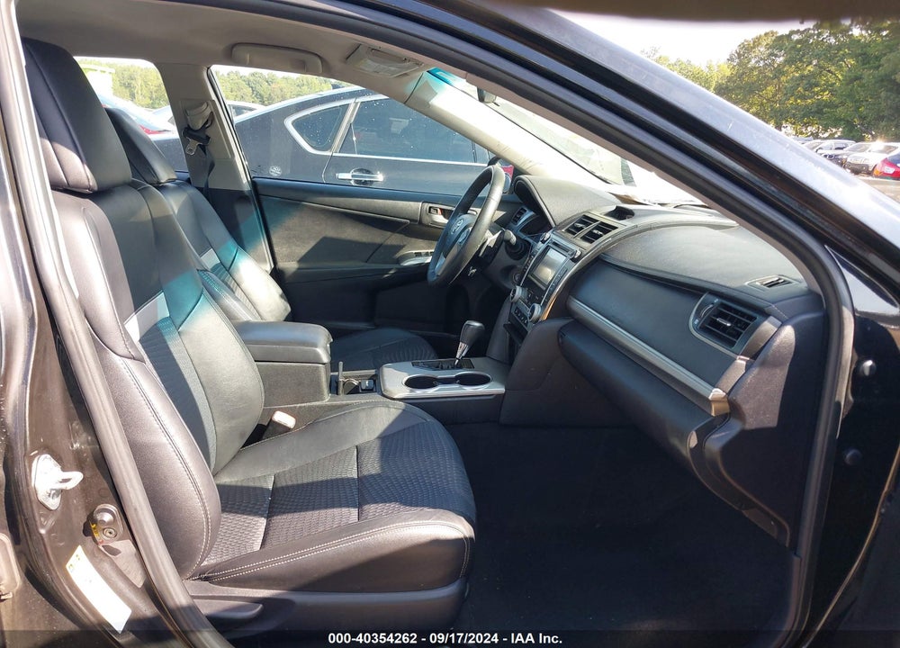2012 TOYOTA CAMRY SE VIN: 4T1BF1FK5CU606554